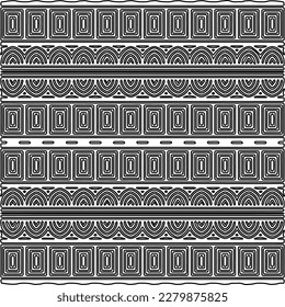 Textura elegante con figuras de líneas.
Resumen de patrones geométricos en blanco y negro para página web, texturas, tarjeta, afiche, tela, textil. Diseño repetitivo gráfico monocromo.
