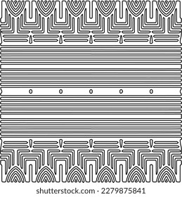 Textura elegante con figuras de líneas.
Resumen de patrones geométricos en blanco y negro para página web, texturas, tarjeta, afiche, tela, textil. Diseño repetitivo gráfico monocromo.