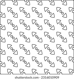 Textura elegante con figuras de líneas.
Resumen de patrones geométricos en blanco y negro para página web, texturas, tarjeta, afiche, tela, textil. Diseño repetitivo gráfico monocromo.