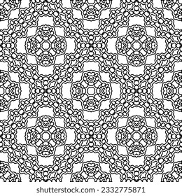 Textura elegante con figuras de líneas. Resumen de patrones geométricos en blanco y negro para página web, texturas, tarjeta, afiche, tela, textil. Diseño repetitivo gráfico monocromo. 