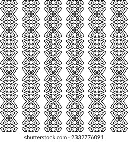 Textura elegante con figuras de líneas. Resumen de patrones geométricos en blanco y negro para página web, texturas, tarjeta, afiche, tela, textil. Diseño repetitivo gráfico monocromo. 