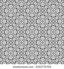 Textura elegante con figuras de líneas. Resumen de patrones geométricos en blanco y negro para página web, texturas, tarjeta, afiche, tela, textil. Diseño repetitivo gráfico monocromo. 