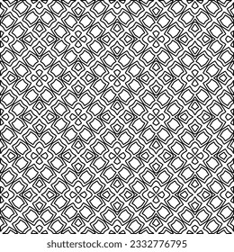 Textura elegante con figuras de líneas. Resumen de patrones geométricos en blanco y negro para página web, texturas, tarjeta, afiche, tela, textil. Diseño repetitivo gráfico monocromo. 