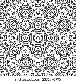 Textura elegante con figuras de líneas. Resumen de patrones geométricos en blanco y negro para página web, texturas, tarjeta, afiche, tela, textil. Diseño repetitivo gráfico monocromo. 