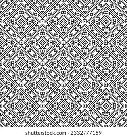 Textura elegante con figuras de líneas. Resumen de patrones geométricos en blanco y negro para página web, texturas, tarjeta, afiche, tela, textil. Diseño repetitivo gráfico monocromo. 