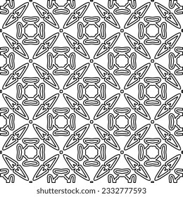 Textura elegante con figuras de líneas. Resumen de patrones geométricos en blanco y negro para página web, texturas, tarjeta, afiche, tela, textil. Diseño repetitivo gráfico monocromo. 