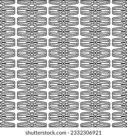 Textura elegante con figuras de líneas. patrón blanco y negro para página web, texturas, tarjeta, afiche, tela, textil. Diseño repetitivo gráfico monocromo.