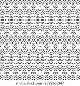 Textura elegante con figuras de líneas. patrón blanco y negro para página web, texturas, tarjeta, afiche, tela, textil. Diseño repetitivo gráfico monocromo.