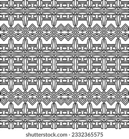 Textura elegante con figuras de líneas. patrón blanco y negro para página web, texturas, tarjeta, afiche, tela, textil. Diseño repetitivo gráfico monocromo.