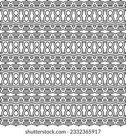 Textura elegante con figuras de líneas. patrón blanco y negro para página web, texturas, tarjeta, afiche, tela, textil. Diseño repetitivo gráfico monocromo.