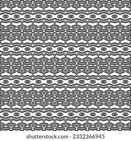Textura elegante con figuras de líneas. patrón blanco y negro para página web, texturas, tarjeta, afiche, tela, textil. Diseño repetitivo gráfico monocromo.