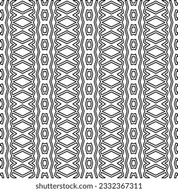 Textura elegante con figuras de líneas. patrón blanco y negro para página web, texturas, tarjeta, afiche, tela, textil. Diseño repetitivo gráfico monocromo.