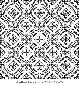 Textura elegante con figuras de líneas. patrón blanco y negro para página web, texturas, tarjeta, afiche, tela, textil. Diseño repetitivo gráfico monocromo.