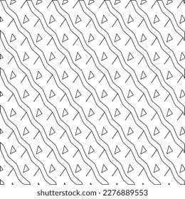 Stylish texture with figures from lines.
diagonal pattern. Repeat decorative design.Abstract texture for textile, fabric, wallpaper, wrapping paper.Black and white geometric wallpaper. 