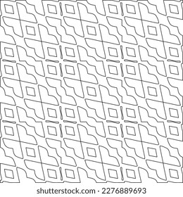 Stylish texture with figures from lines.
diagonal pattern. Repeat decorative design.Abstract texture for textile, fabric, wallpaper, wrapping paper.Black and white geometric wallpaper. 