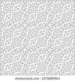 Stylish texture with figures from lines.
diagonal pattern. Repeat decorative design.Abstract texture for textile, fabric, wallpaper, wrapping paper.Black and white geometric wallpaper. 