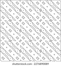 Stylish texture with figures from lines.
diagonal pattern. Repeat decorative design.Abstract texture for textile, fabric, wallpaper, wrapping paper.Black and white geometric wallpaper. 
