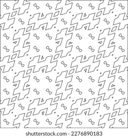 Stylish texture with figures from lines.
diagonal pattern. Repeat decorative design.Abstract texture for textile, fabric, wallpaper, wrapping paper.Black and white geometric wallpaper. 