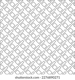 Stylish texture with figures from lines.
diagonal pattern. Repeat decorative design.Abstract texture for textile, fabric, wallpaper, wrapping paper.Black and white geometric wallpaper. 