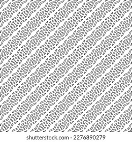Stylish texture with figures from lines.
diagonal pattern. Repeat decorative design.Abstract texture for textile, fabric, wallpaper, wrapping paper.Black and white geometric wallpaper. 