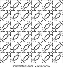 Stylish texture with figures from lines. Diagonal pattern.Abstract texture for textile, fabric, wallpaper, wrapping paper.Black and white geometric wallpaper.