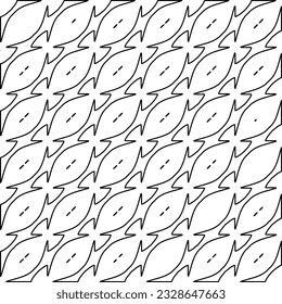 Stylish texture with figures from lines.
diagonal pattern. Repeat decorative design.Abstract texture for textile, fabric, wallpaper, wrapping paper.Black and white geometric wallpaper.