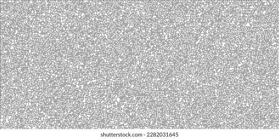 Stylish texture with figures from lines .Geometric lines art. Black and white pattern. Abstract background for web page, textures, card, poster, fabric, textile.