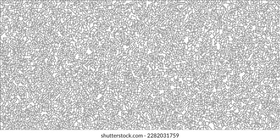 Stylish texture with figures from lines .Geometric lines art. Black and white pattern. Abstract background for web page, textures, card, poster, fabric, textile.