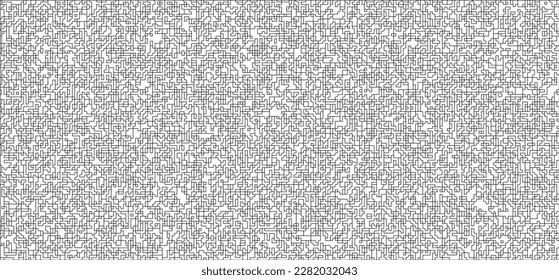 Stylish texture with figures from lines .Geometric lines art. Black and white pattern. Abstract background for web page, textures, card, poster, fabric, textile.
