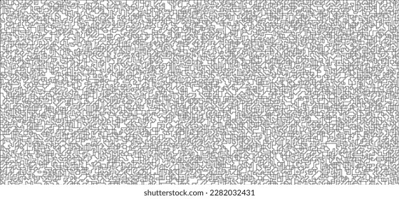 Stylish texture with figures from lines .Geometric lines art. Black and white pattern. Abstract background for web page, textures, card, poster, fabric, textile.