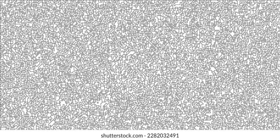 Stylish texture with figures from lines .Geometric lines art. Black and white pattern. Abstract background for web page, textures, card, poster, fabric, textile.