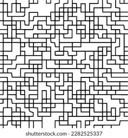 Textura elegante con figuras de líneas. Líneas geométricas arte. Patrón blanco y negro. Resumen de fondo para página web, texturas, tarjeta, afiche, tela, textil.