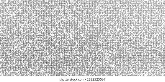 Stylish texture with figures from lines .Geometric lines art. Black and white pattern. Abstract background for web page, textures, card, poster, fabric, textile.