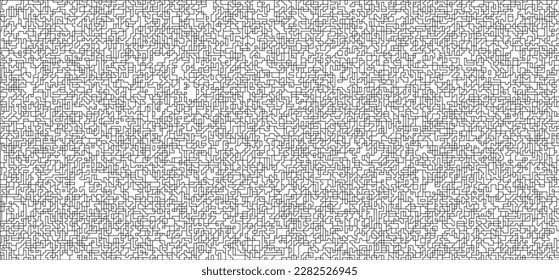 Stylish texture with figures from lines .Geometric lines art. Black and white pattern. Abstract background for web page, textures, card, poster, fabric, textile.