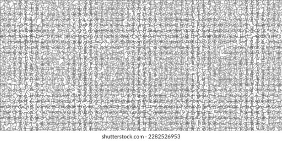Stylish texture with figures from lines .Geometric lines art. Black and white pattern. Abstract background for web page, textures, card, poster, fabric, textile.