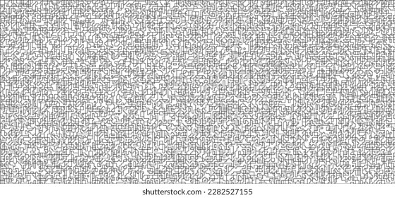 Stylish texture with figures from lines .Geometric lines art. Black and white pattern. Abstract background for web page, textures, card, poster, fabric, textile.