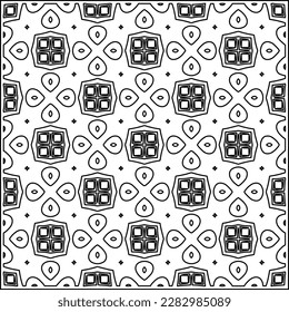 Stylish texture with figures from lines .Geometric lines art. Black and white pattern. Abstract background for web page, textures, card, poster, fabric, textile.