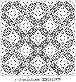 Stylish texture with figures from lines .Geometric lines art. Black and white pattern. Abstract background for web page, textures, card, poster, fabric, textile.