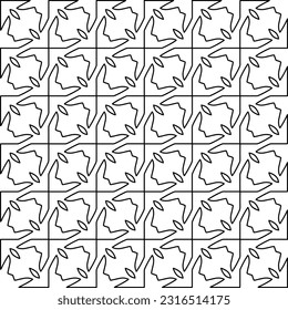 Textura elegante con figuras de líneas. Arte de línea. Patrón blanco y negro. Resumen de fondo para página web, texturas, tarjeta, afiche, tela, textil.