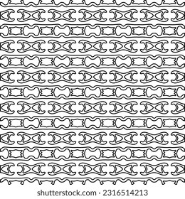 Textura elegante con figuras de líneas. Arte de línea. Patrón blanco y negro. Resumen de fondo para página web, texturas, tarjeta, afiche, tela, textil.