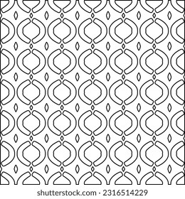 Textura elegante con figuras de líneas. Arte de línea. Patrón blanco y negro. Resumen de fondo para página web, texturas, tarjeta, afiche, tela, textil.