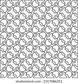 Textura elegante con figuras de líneas. Arte de línea. Patrón blanco y negro. Resumen de fondo para página web, texturas, tarjeta, afiche, tela, textil.
