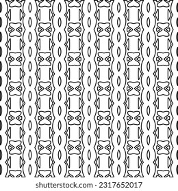 Textura elegante con figuras de líneas. Arte de línea. Patrón blanco y negro. Resumen de fondo para página web, texturas, tarjeta, afiche, tela, textil.