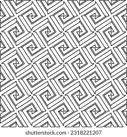 Textura elegante con figuras de líneas. Arte de línea. Patrón blanco y negro. Resumen de fondo para página web, texturas, tarjeta, afiche, tela, textil.