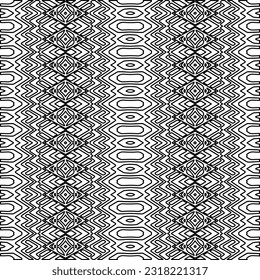Textura elegante con figuras de líneas. Arte de línea. Patrón blanco y negro. Resumen de fondo para página web, texturas, tarjeta, afiche, tela, textil.