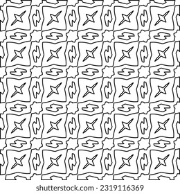 Textura elegante con figuras de líneas. Arte de línea. Patrón blanco y negro. Resumen de fondo para página web, texturas, tarjeta, afiche, tela, textil. 