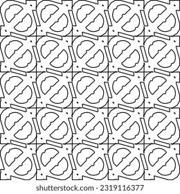 Textura elegante con figuras de líneas. Arte de línea. Patrón blanco y negro. Resumen de fondo para página web, texturas, tarjeta, afiche, tela, textil. 