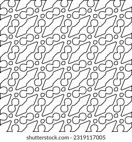 Textura elegante con figuras de líneas. Arte de línea. Patrón blanco y negro. Resumen de fondo para página web, texturas, tarjeta, afiche, tela, textil. 