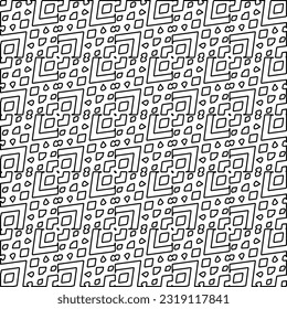 Textura elegante con figuras de líneas. Arte de línea. Patrón blanco y negro. Resumen de fondo para página web, texturas, tarjeta, afiche, tela, textil. 