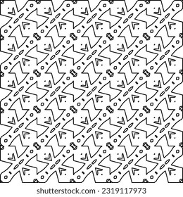 Textura elegante con figuras de líneas. Arte de línea. Patrón blanco y negro. Resumen de fondo para página web, texturas, tarjeta, afiche, tela, textil. 